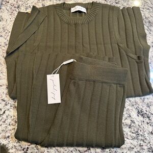 Petal & Pup wms Agnes matching knit set, size small, NWT